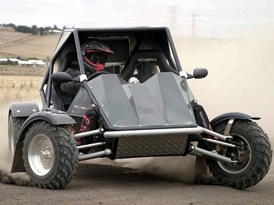 The new model Rage buggy was perfect for negotiating small openings between pedestrians on Kensington High Street
